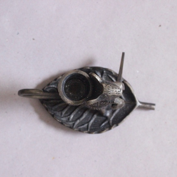 Achla Designs Intrepid Mouse Brass Taper Candle Holder - Picture 6 of 8